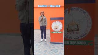 Speech on Sir J C Bose  By Kashish Class 3rd [upl. by Bamberger452]