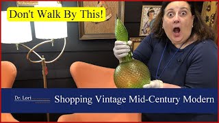 Vintage MCM Treasures Hollywood Regency Chalkware Glass Table Ceramics Thrift with Me Dr Lori [upl. by Polish]