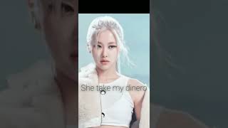 Dinero lyrics and rosé edit [upl. by Storz]