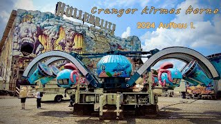 Cranger Kirmes Herne 2024 Aufbau 1 [upl. by Neggem]