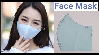 Handmade Face Mask IDEAS☆DIY medical face mask tutorial [upl. by Magner]