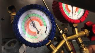 Checking System Pressures Using a Gauge Set [upl. by Thane372]