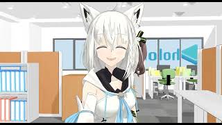 Hololive MMD Fubuki and Matsuri Hang Out [upl. by Helbonia]