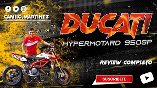 Ducati HYPERMOTARD 950SP  RESEÑA COMPLETA ¿LA MEJOR SUPERMOTO [upl. by Gae]