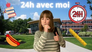 24H AVEC MOI DANS MA VIE DE COLLÉGIENNE idée inspiré de Amaury [upl. by Suravaj]