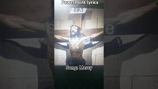 Mercy lyrics song music lyrics [upl. by Otirecul]