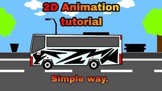 2D Animation TutorialTupitube deskSimple way [upl. by Htenaj]