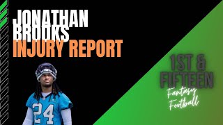 Jonathan Brooks Injury Report [upl. by Nad]