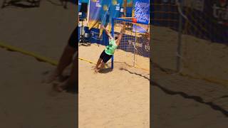 EPIC Beach Handball Action 😱🤸‍♀️ handball beachhandball håndbold [upl. by Akessej]