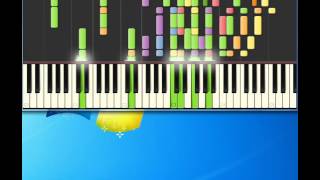 Engelbert Humperdinck After The Lovin Piano tutorial by Synthesia [upl. by Kciv]