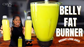 PINEAPPLE DETOX amp WEIGHT LOSS JUICE RECIPE  BENEFITS  I LOST 30 LBS IN 3 WEEKS [upl. by Ynattyrb]