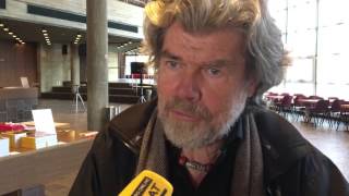 Reinhold Messner im Interview Über Leben und Bergsteigen als Massensport [upl. by Donelson]