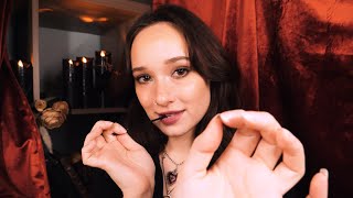 ASMR Occult Goth is Obsessed w You  Personal Attention Scalp Massage Tarot [upl. by Romanas]