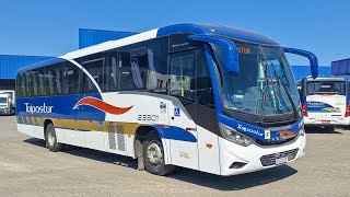 MARCOPOLO VIAGGIO G8 800 MERCEDESBENZ OF1721L BLUETEC 6 TAIPASTUR  23301 [upl. by Middlesworth]