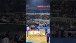 Historic Moment PBA’s FirstEver FourPointer Shocks the Court PBA FourPointer PBAHighlights [upl. by Atse]