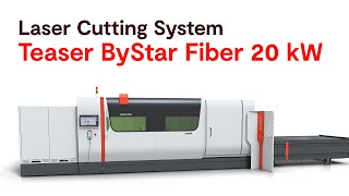 Bystronic Laser Cutting System Teaser ByStar Fiber 20 kW English [upl. by Valentijn]