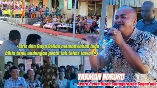 Tahan Tawa  Artis Senior Yarman Ndruru Bikin Panggung Jadi Meriah quotSonekhe Fangumangumaoquot [upl. by Guria]