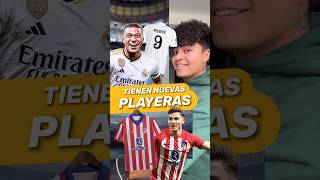 🤩 PRESENTAN LAS NUEVAS PLAYERAS LOS EQUIPOS DE EUROPA futbol joshjuanico shortvideo football [upl. by Ysnat531]