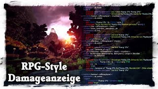 SKRIPT RPGStyle Damageanzeige Holo 30 Tutorial Spigot [upl. by Rosemaria]