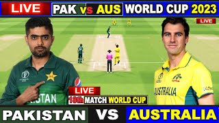 Live PAK Vs AUS ICC World Cup 2023  Live Match Centre  Pakistan Vs Australia  2nd Innings [upl. by Denman545]