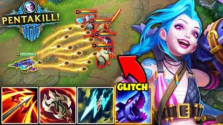 JINX BUT MY ROCKETS SPLASH 3 TIMES AND LOOKS LIKE A GLITCH PENTAKILL [upl. by Gay]