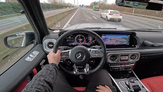 The New Mercedes AMG G63 G Class 2024 Test Drive [upl. by Josler]