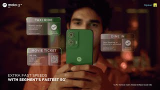 MotoG35 Segments Fastest 5G with Segments Best FHD 67” 120Hz Display Launch 10th Decflipkart [upl. by Notlok]