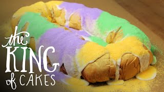 New Orleans Legendary King Cake from Gambinos on Goldbelycom [upl. by Relyks428]