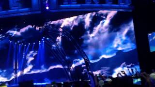 Wrestlemania 27 Undertaker Entrance LIVE [upl. by Arac]