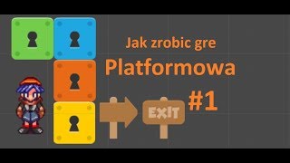 Jak Zrobić Grę Unity3D 1  Skakanie i Edycja Spritow [upl. by Harelda]