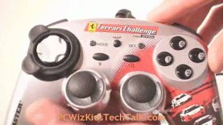 Thrustmaster Ferrari Motors Gamepad F430  Video Review [upl. by Eelac]