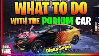 The ONLY Reasonable Thing To Do With This Weeks Podium Car  The Dinka Sugoi GTA Online Lucky Wheel [upl. by Faun615]