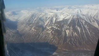 Approach and landing in Akureyri Iceland [upl. by Llevert921]