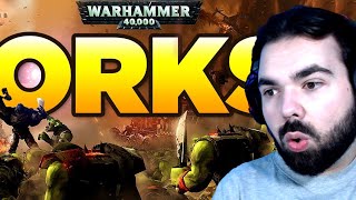 Starcraft Fan Reacts to quotORKS  WAR IS LIFE  WARHAMMER 40000quot Part 1 [upl. by Gneh137]