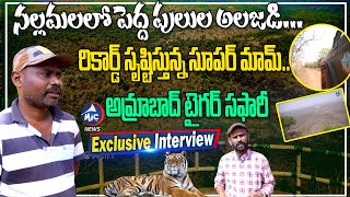 Amrabad Tiger Reserve  Nallamala Forest  Jungle Safari  Myadam Madhu  Mic TV News Exclusive [upl. by Eak]