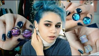 Reviewing beautiful plugs by Arctic Buffalo in a neck brace  Kylie The Jellyfish [upl. by Atinreb]