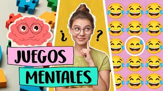 Juegos mentales🧠 Encuentra el emoji diferente🔎 Adivina el acertijo🤔 [upl. by Amrak]