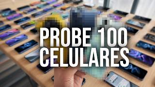 Probé 100 Teléfonos ¡Solo Estos 3 Valen la Pena LOS MEJORES CELULARES [upl. by Anahoj]