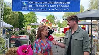 Foire de lEssonne Verte 2024  La CAESE et le tourisme [upl. by Nylevol713]