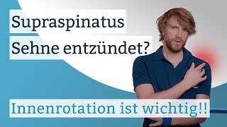 Das Training der Innenrotatoren bei einer Entzündung der Supraspinatussehne ist wichtig [upl. by Ferrick]