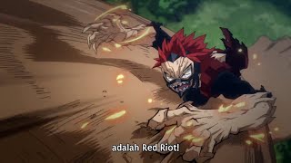 Kirishima menyelamatkan Mina dari Gigantomachia  Red Riot vs Gigantomachia  mha kirishima [upl. by Emor]