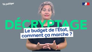 Le budget de l’État comment quotça marchequot [upl. by Aanas]