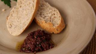 Olive Tapenade Recipe  Laura Vitale  Laura in the Kitchen Episode 281 [upl. by Gaylor]