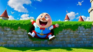 Humpty Dumpty Song  Classic Nursery Rhyme amp Engaging Lyrics for Kids  Popular Children’s Song [upl. by Anirtik]