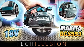 🔥BESSER ALS JEDER WINKELSCHLEIFER😱 Metall Akku Handkreissäge  Makita DCS553Z  Review amp Test [upl. by Ydnew]