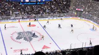 October 12 Leaf’s vs Penguins  Scotiabank Arena [upl. by Cimbura]