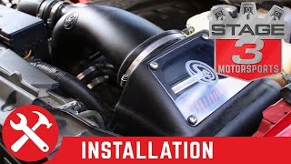 20112014 F150 Ecoboost 35L SampB Cold Air Intake System Install [upl. by Kandy]