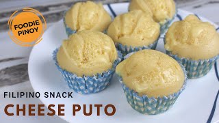 CHEES PUTO USING HOTCAKE MIX  Easy Snack Recipe that your kids will Enjoy [upl. by Hanzelin]