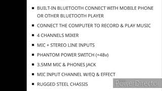 Konzert pmp 4 mini mixer testing [upl. by Siekram233]