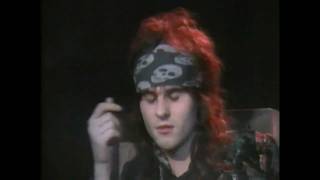 Quireboys interview from Power Hour December 1988 [upl. by Eeral894]